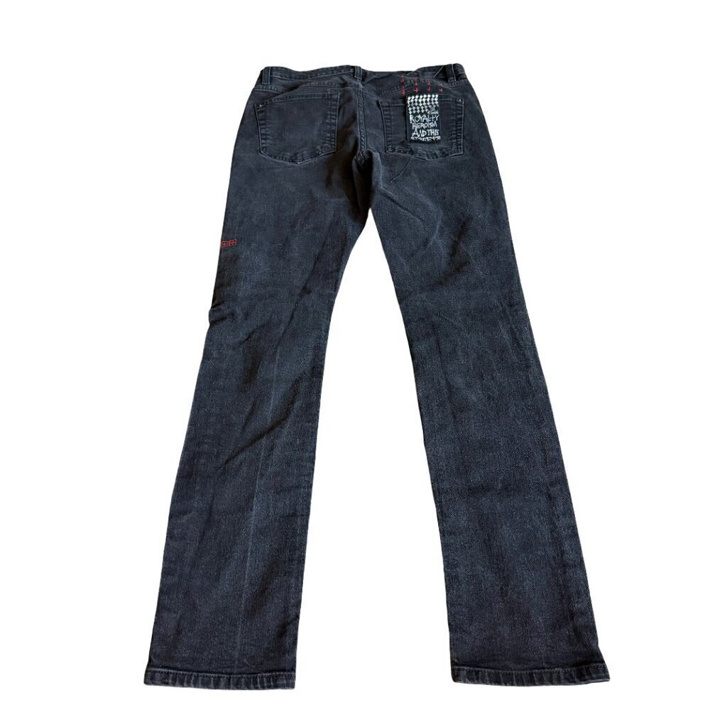 Ksubi Distressed Black Denim Jeans Streetwear Quiet Luxury Size 32 Men's